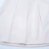 Huibaolu Fashionable Style Sexy V Dress 2024 Summer New Temperament Hot Girl Hanging Neck Hip Skirt Woman