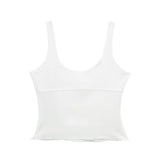 Huibaolu New Bowknot Trim Sexy Halter Top Vest 2866536