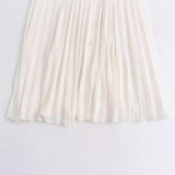 Huibaolu New Spring Dress With Belt, Flute And Pleats Is 8372089