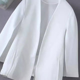 Huibaolu New Split Design Suit Cloak Coat In The Spring Of 2024