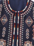 Huibaolu New Embroidered Round-Neck Cardigan In Summer And A Fashionable Short Vest