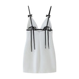 Huibaolu New Bow Tie Short Suspender Dress 2180378