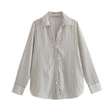 Huibaolu New Slim Striped Long-Sleeved Casual Shirt In Autumn 2298163