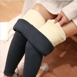 Huibaolu And Winter Cashmere Leggings, Leather Standard Trousers, Warm, Solid Color, Velvet, Thickened Trousers, Tights.