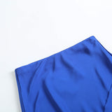 Huibaolu And Winter New Slim Version Satin Long Solid Color Half Skirt