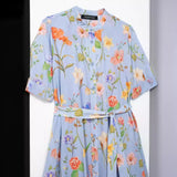 Huibaolu New Series Flower Printing Lace Dress 2183073