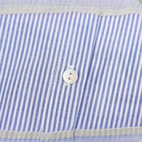 Huibaolu Spring Style Hollowed-Out Embroidered Striped Shirt 3211994