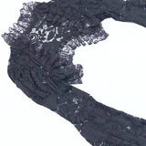 Huibaolu Spring 2024 New Sexy Cardigan Blouse Dark Style Slim Classical Lace Blouse Girl