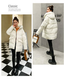 Bread Clothes In The Long Down Cotton-Padded Clothes For Women In 2024 New Tide Winter Coat Thick Cotton-Padded Jacket