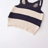 Huibaolu New Striped Fashion Jumper Knitted Vest 6771102