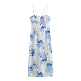 Huibaolu Spring Flower Printed Underwear Dress 2492055