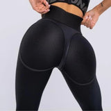 Huibaolu Sexy Patchwork Lifts Buttocks Legging Women Gym Sports Tights Honeycomb Push Up Effect Fitness Leggings Pants Trends 2024