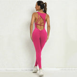 Huibaolu Sexy Hollow Scrunch Monkeys Women Gym Sport Jumpsuit Raises Butt White Black Female Yoga Fitness Overalls Summer Outfits