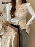 Huibaolu Autumn New Loose Slim Knitted Pullovers Woman Korean Casual Simple Basic Solid Color Pullovers White Black Sweet Top Chic