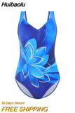 Huibaolu Piece Large Swimsuits Closed Plus Size Swimwear Female Body Bathing Suit For Pool Beach Women's Swimming Suit 2023 Summer