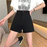 huibaolu Shorts Women Summer Slim Solid High Waist Streetwear Sexy Ladies All-match Ulzzang Temperament Trendy Clothes Femme Chic